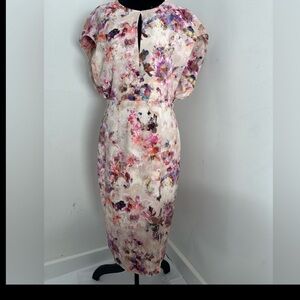 Black Halo Floral Dress